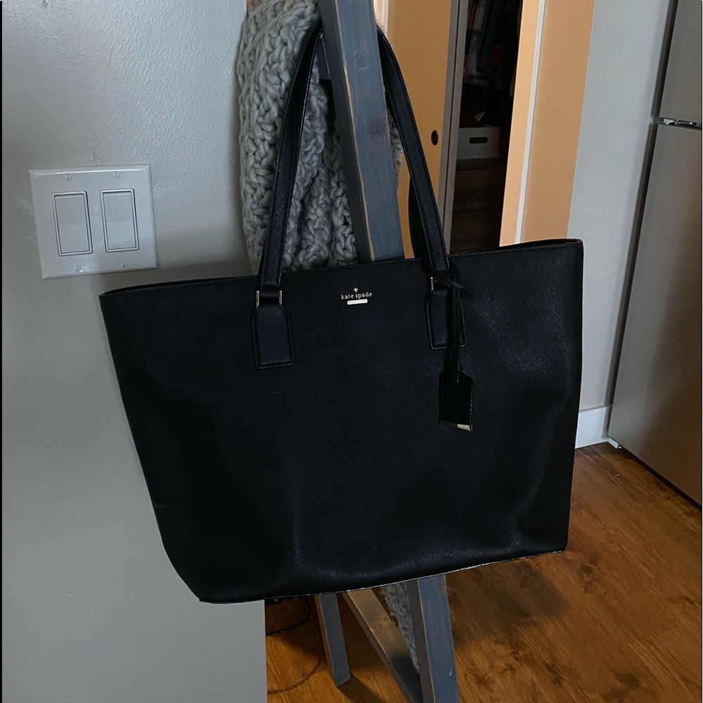 Kate Spade black tote